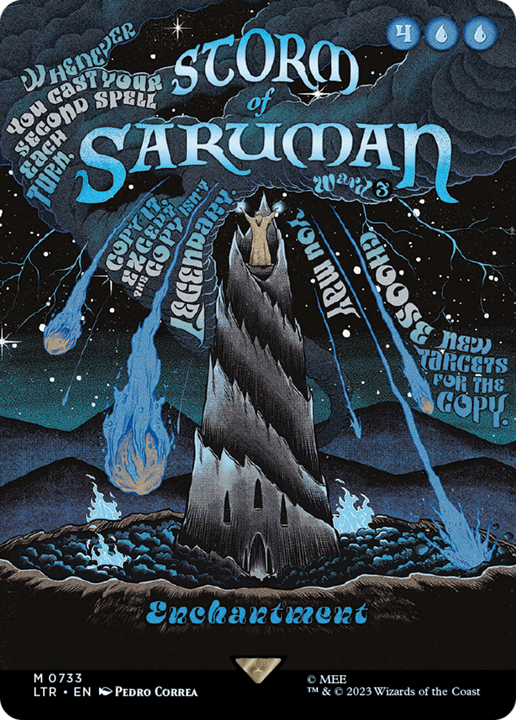 Storm of Saruman (Borderless Poster) [The Lord of the Rings: Tales of Middle-Earth] | Good Games North