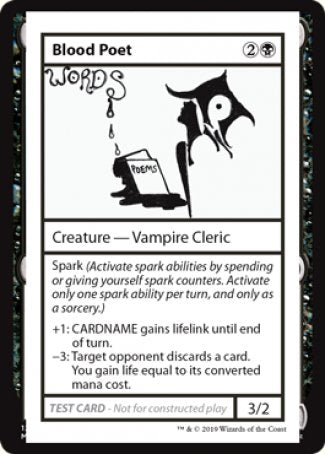 Blood Poet (2021 Edition) [Mystery Booster Playtest Cards] | Good Games North
