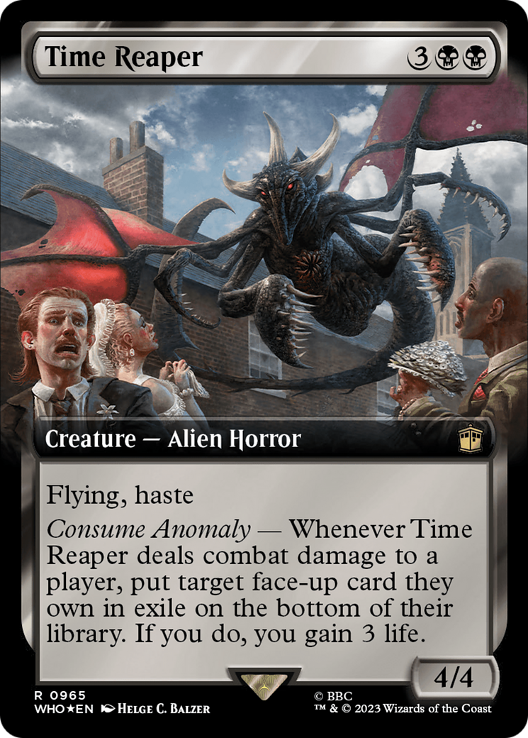 Time Reaper (Extended Art) (Surge Foil) [Doctor Who] | Good Games North