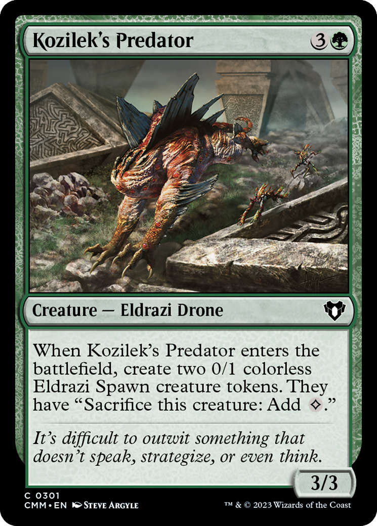 Kozilek's Predator [Commander Masters] | Good Games North