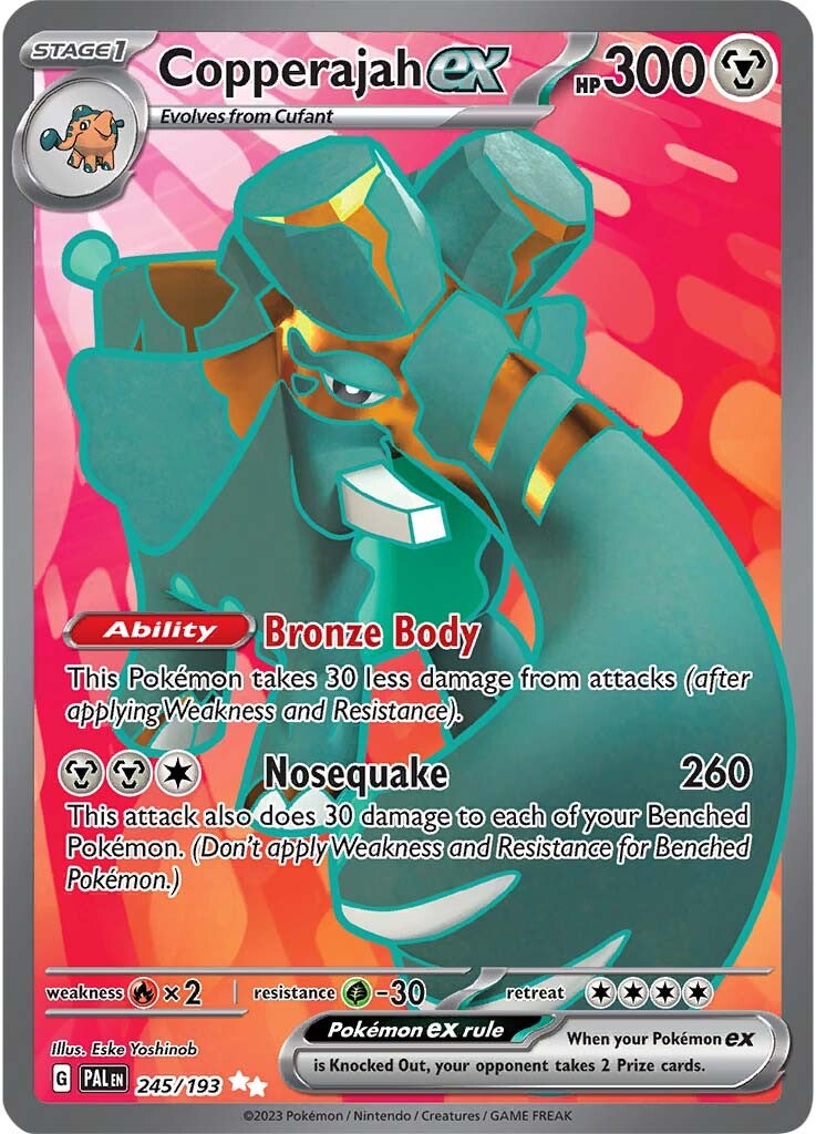 Copperajah ex (245/193) [Scarlet & Violet: Paldea Evolved] | Good Games North
