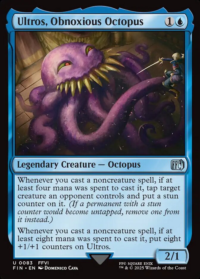 Ultros, Obnoxious Octopus (FINAL FANTASY)  - Foil | Good Games North