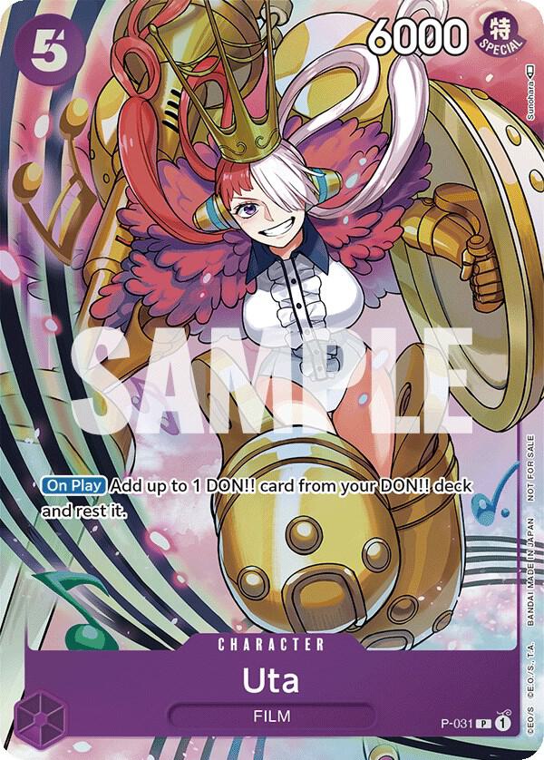 Uta (Event Pack Vol.1) P-031 (One Piece Promotion Cards)  - Foil | Good Games North