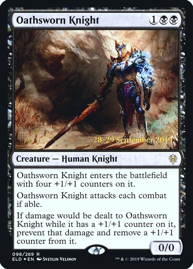 Oathsworn Knight (Prerelease Cards)  - Foil | Good Games North