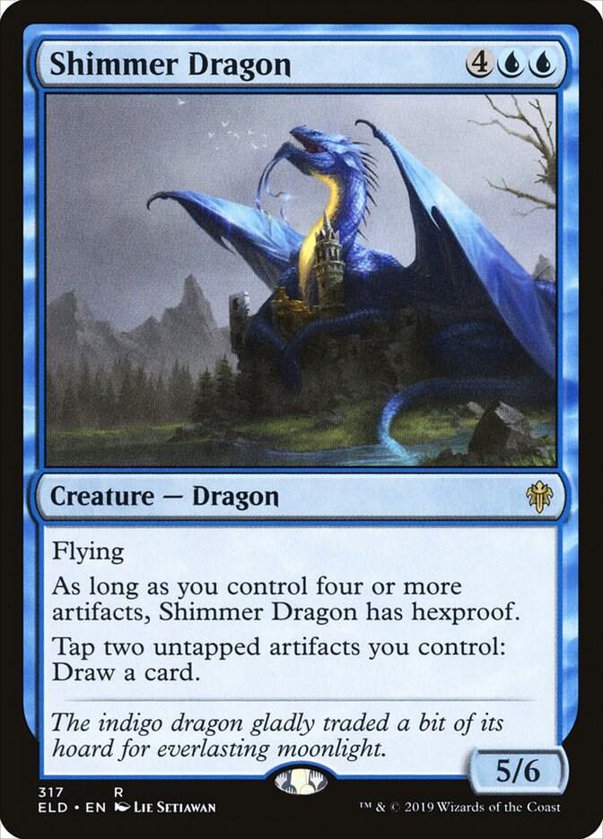 Shimmer Dragon 317 (Throne of Eldraine)  | Good Games North
