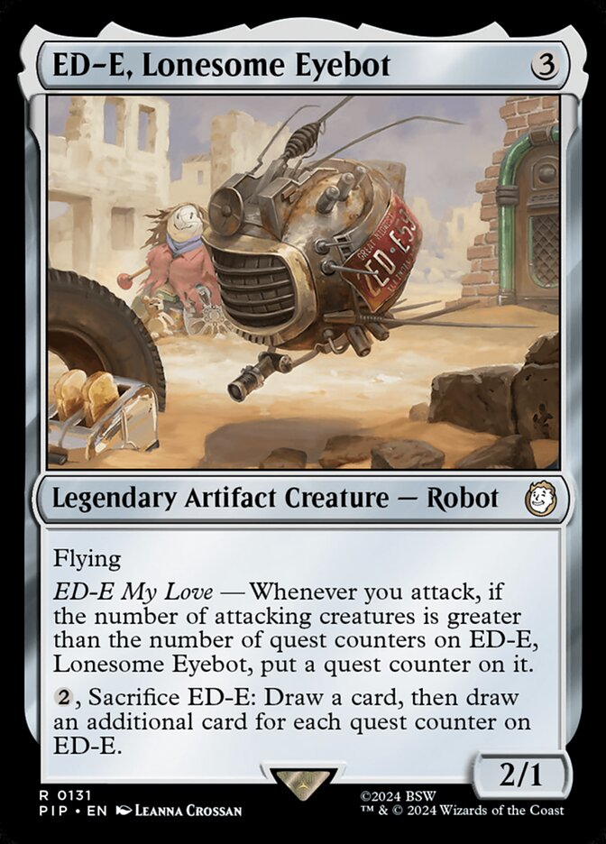 ED-E, Lonesome Eyebot 131/326 (Universes Beyond: Fallout)  | Good Games North