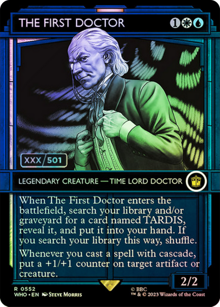 The First Doctor (Serial Numbered) [Doctor Who] | Good Games North