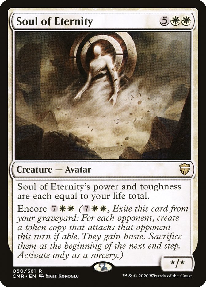Soul of Eternity 50 (Commander Legends)  - Foil | Good Games North