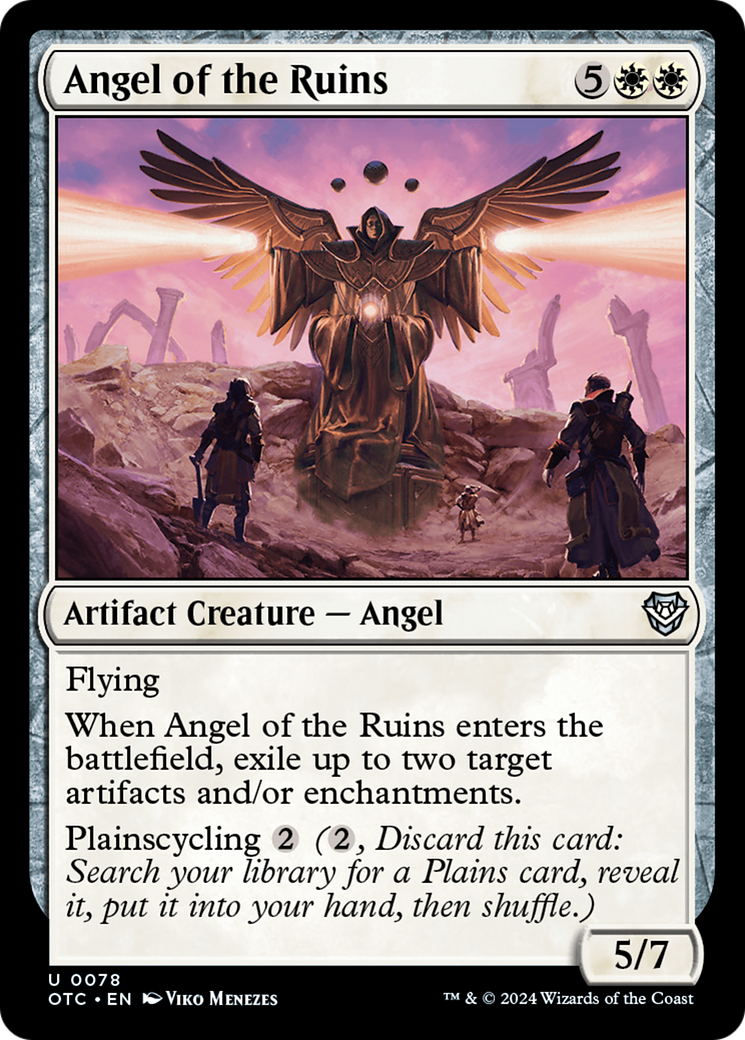 Angel of the Ruins [Outlaws of Thunder Junction Commander] | Good Games North