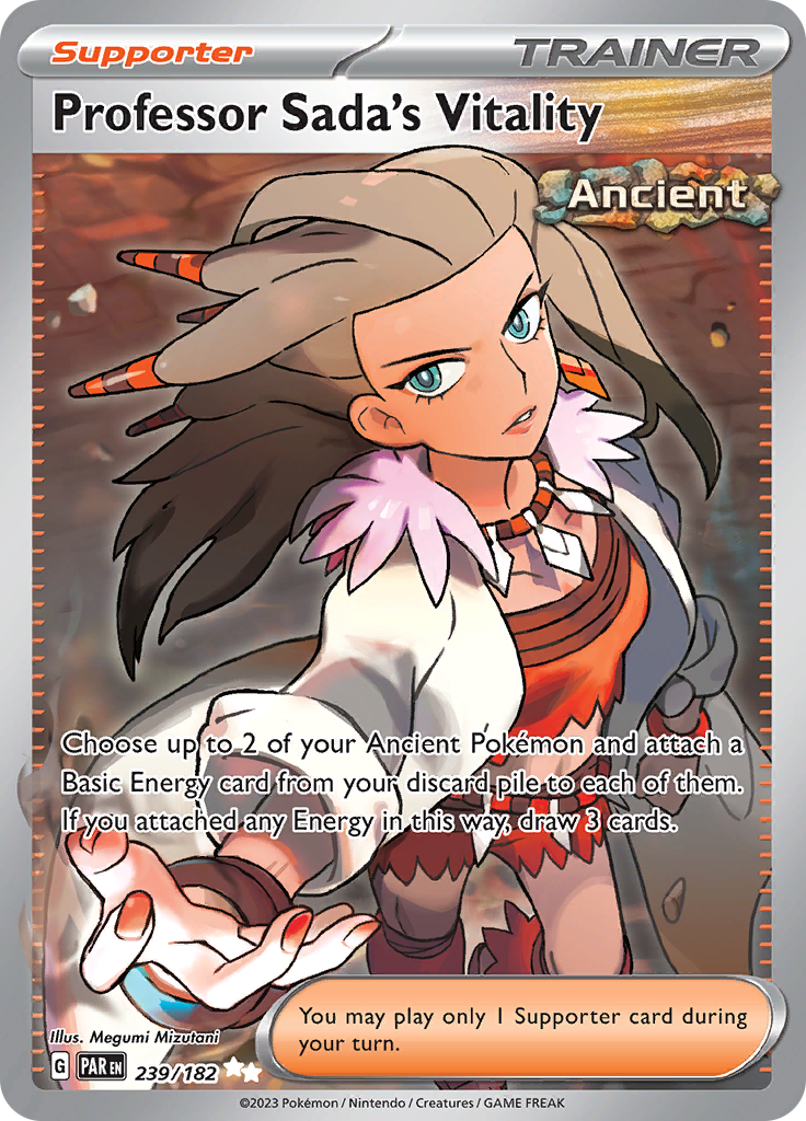 Professor Sada's Vitality (239/182) [Scarlet & Violet: Paradox Rift] | Good Games North