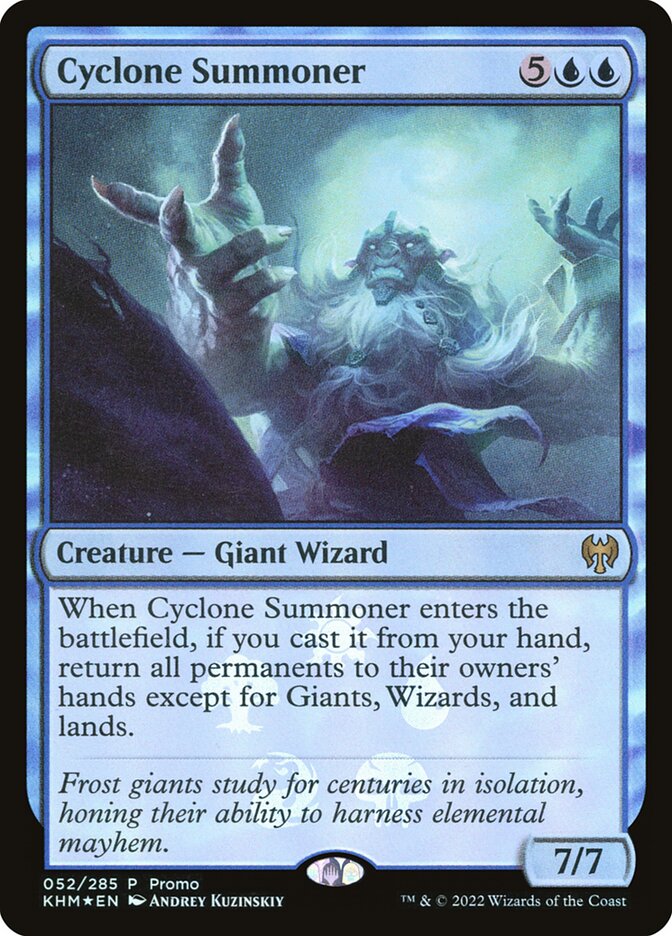 Cyclone Summoner [Resale Promos] | Good Games North