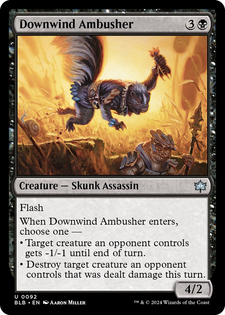 Downwind Ambusher [Bloomburrow] | Good Games North