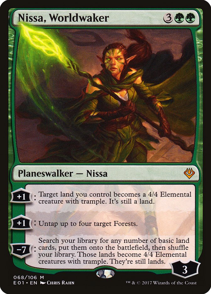 Nissa, Worldwaker 68/106 (Archenemy: Nicol Bolas)  | Good Games North