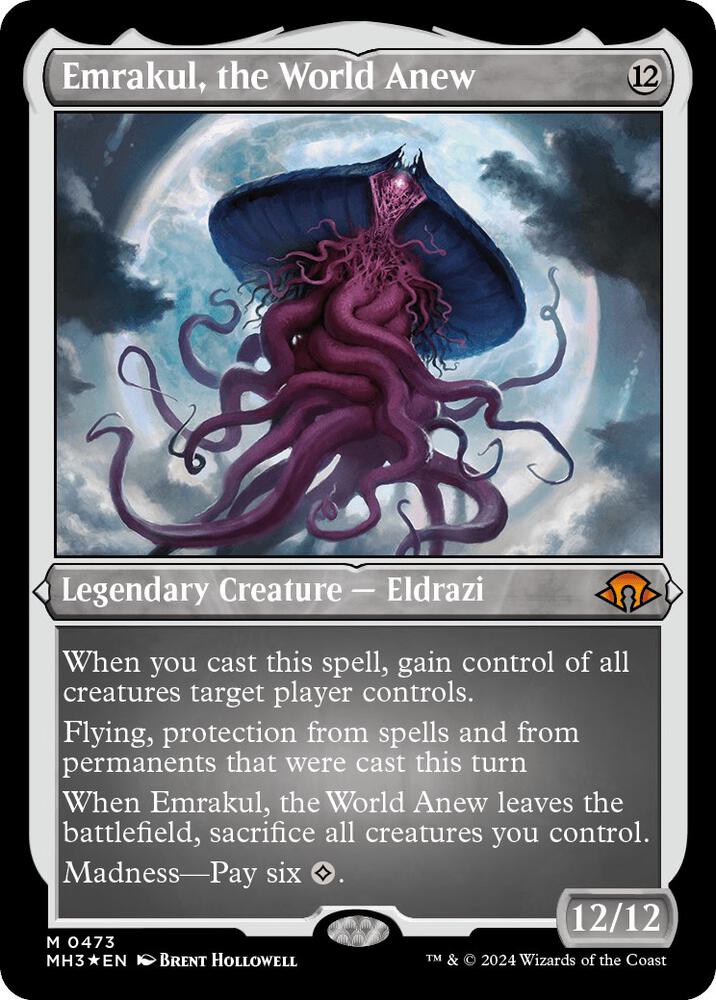 Emrakul, the World Anew 473/319 (Modern Horizons 3)  - Etched Foil | Good Games North