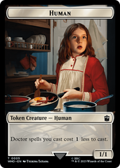 Human (0005) // Alien Insect Double-Sided Token [Doctor Who Tokens] | Good Games North