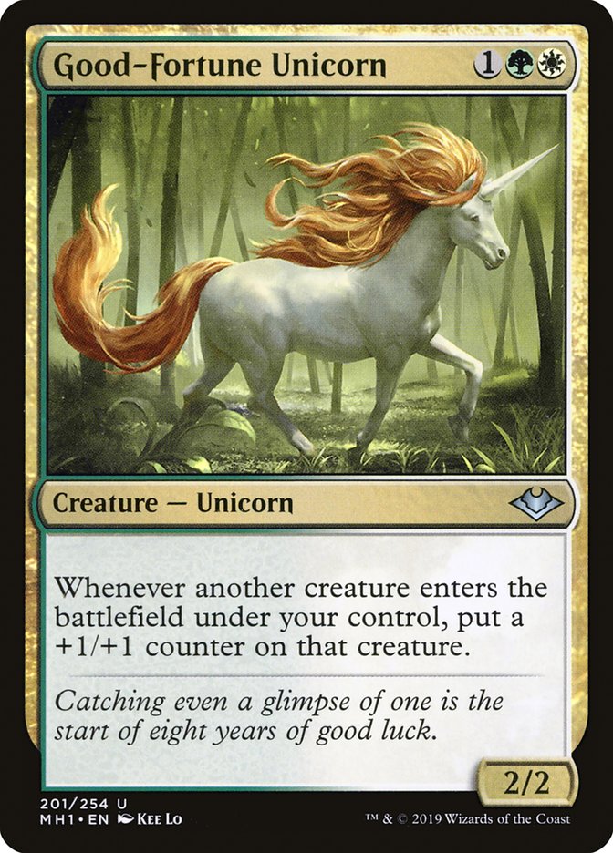 Good-Fortune Unicorn [Modern Horizons] | Good Games North