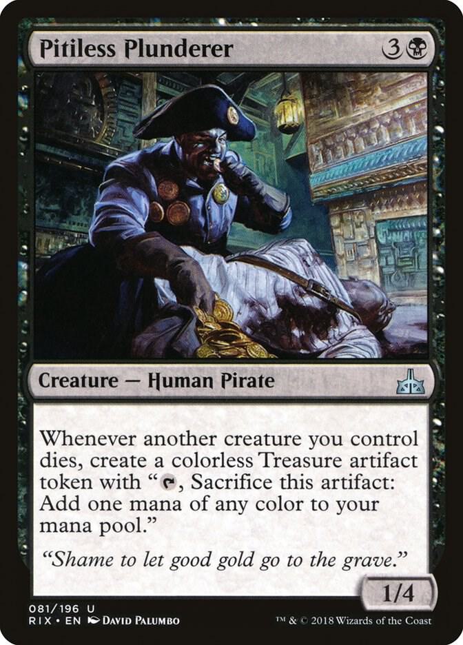 Pitiless Plunderer 81/196 (Rivals of Ixalan)  | Good Games North