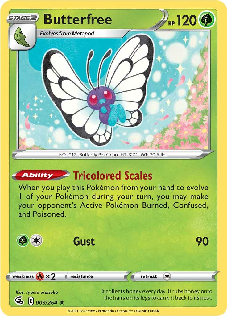 Butterfree (003/264) [Sword & Shield: Fusion Strike] | Good Games North