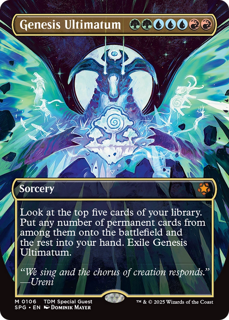 Genesis Ultimatum (Borderless) [Tarkir: Dragonstorm Special Guests] | Good Games North