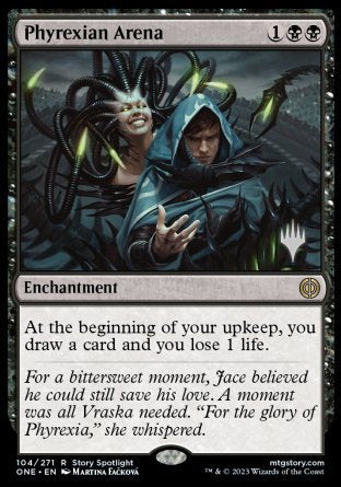 Phyrexian Arena (Promo Pack) [Phyrexia: All Will Be One Promos] | Good Games North
