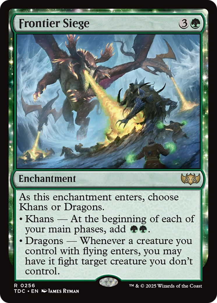 Frontier Siege [Tarkir: Dragonstorm Commander] | Good Games North