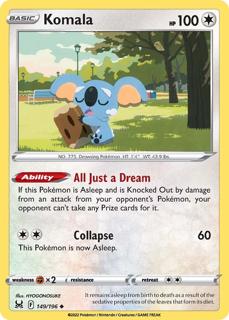 Komala (149/196) [Sword & Shield: Lost Origin] | Good Games North