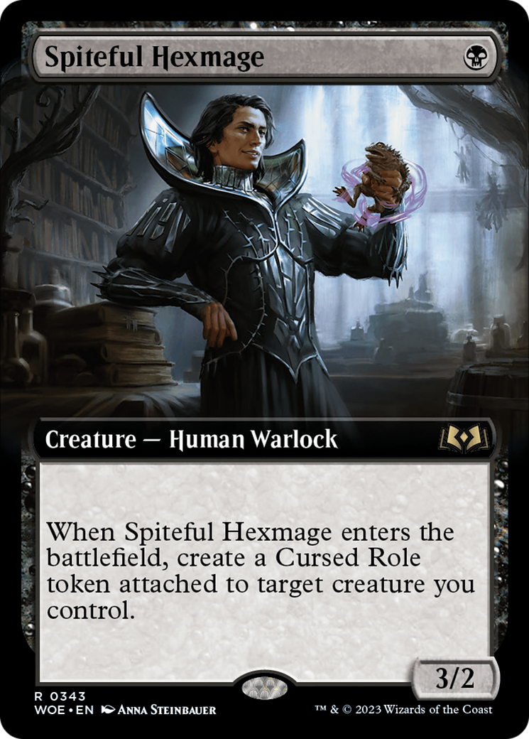 Spiteful Hexmage (Extended Art) [Wilds of Eldraine] | Good Games North