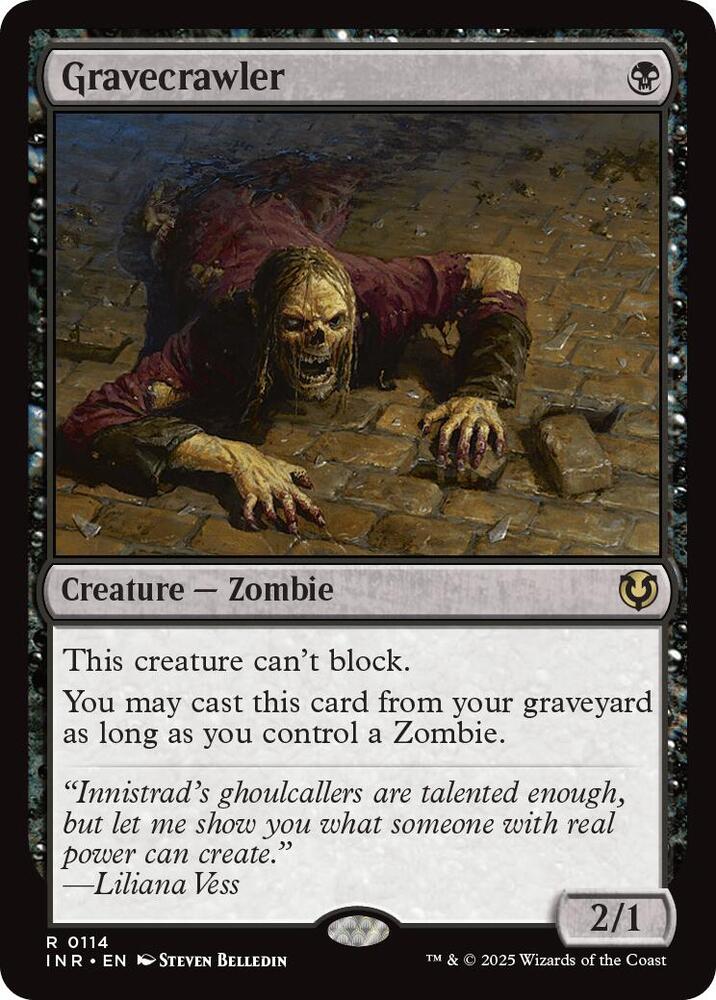 Gravecrawler (Innistrad Remastered)  - Foil | Good Games North