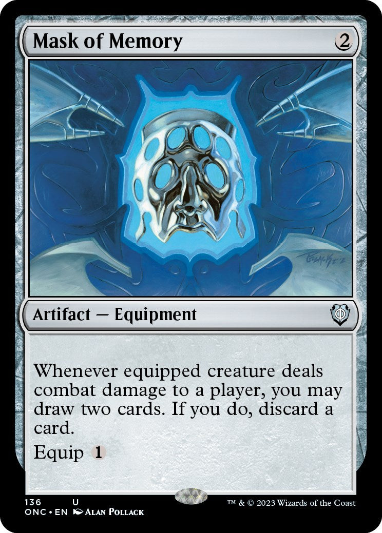 Mask of Memory [Phyrexia: All Will Be One Commander] | Good Games North