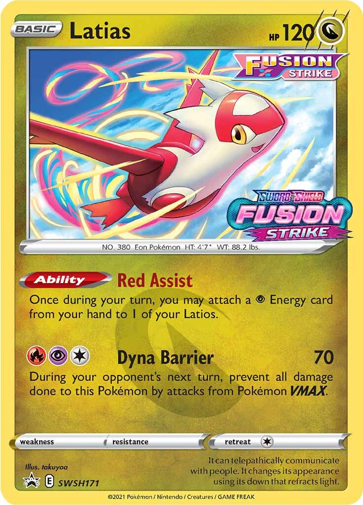 Latias (SWSH171) (Prerelease Promo) [Sword & Shield: Black Star Promos] | Good Games North