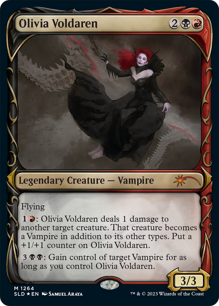 Olivia Voldaren (Halo Foil) [Secret Lair Drop Series] | Good Games North
