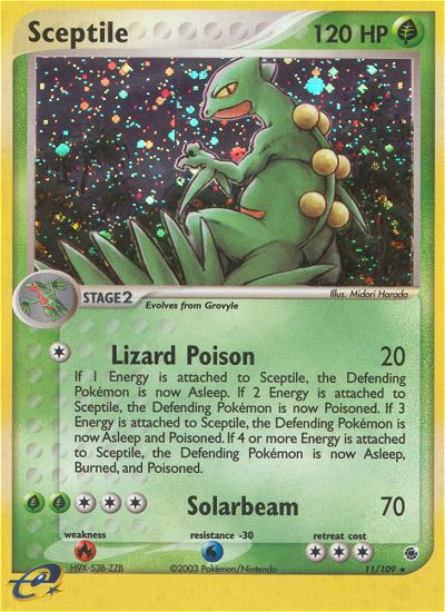Sceptile (11/109) [EX: Ruby & Sapphire] | Good Games North