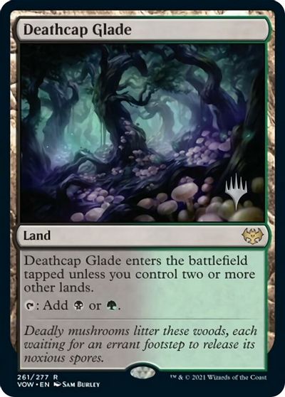 Deathcap Glade (Promo Pack) [Innistrad: Crimson Vow Promos] | Good Games North
