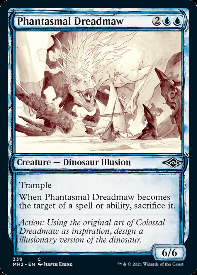 Phantasmal Dreadmaw (Sketch) [Modern Horizons 2] | Good Games North