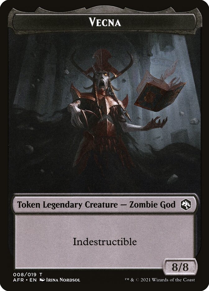 Devil // Vecna Double-Sided Token [Dungeons & Dragons: Adventures in the Forgotten Realms Tokens] | Good Games North