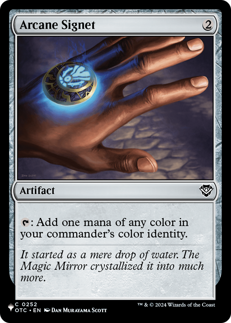Arcane Signet (OTC) [The List] | Good Games North
