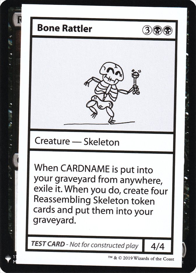 Bone Rattler [Mystery Booster Playtest Cards] | Good Games North