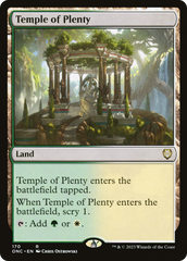 Temple of Plenty [Phyrexia: All Will Be One Commander] | Good Games North