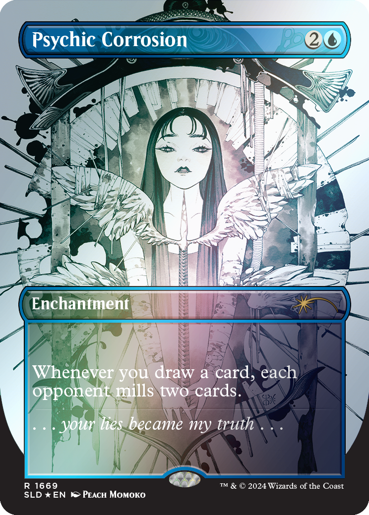 Psychic Corrosion (Rainbow Foil) [Secret Lair Drop Series] | Good Games North