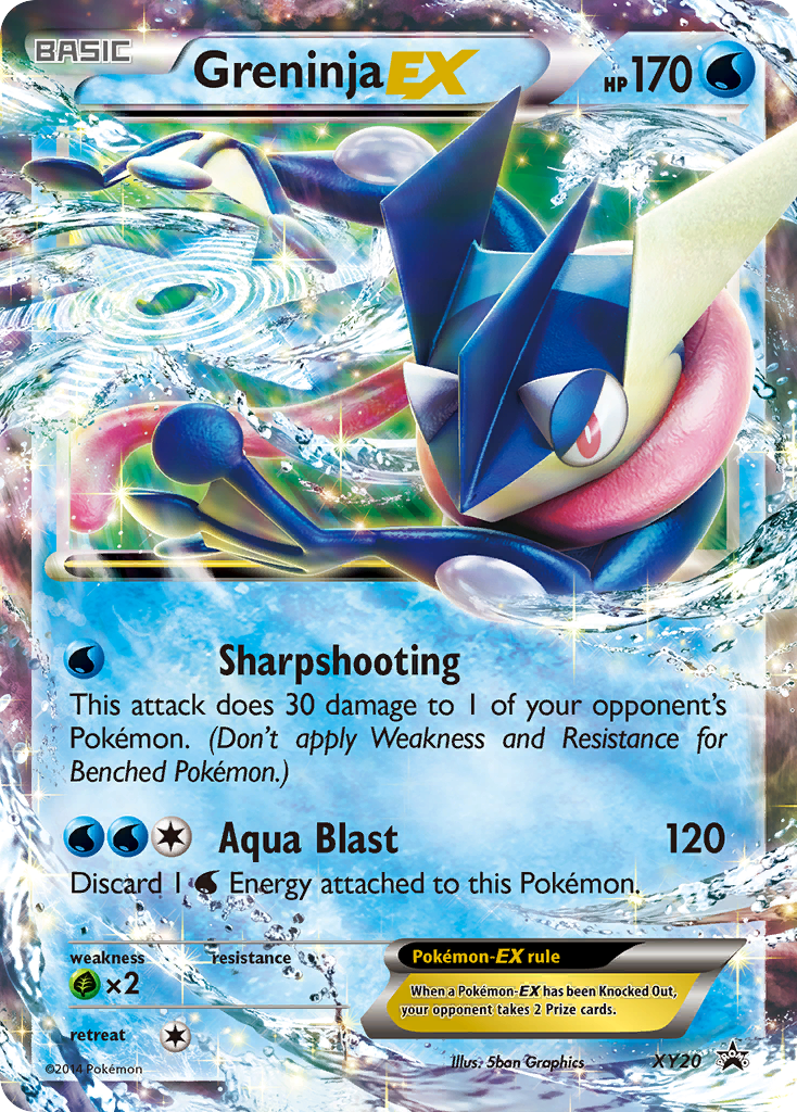 Greninja EX (XY20) [XY: Black Star Promos] | Good Games North
