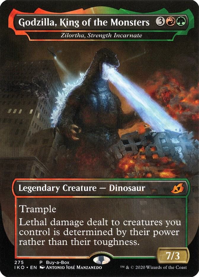 Godzilla King of the Monsters Zilortha Strength Incarnate (Buy-A-Box Promos)  | Good Games North