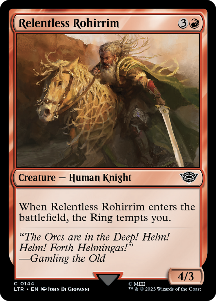 Relentless Rohirrim [The Lord of the Rings: Tales of Middle-Earth] | Good Games North