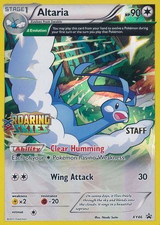 Altaria (XY46) (Staff) [XY: Black Star Promos] | Good Games North
