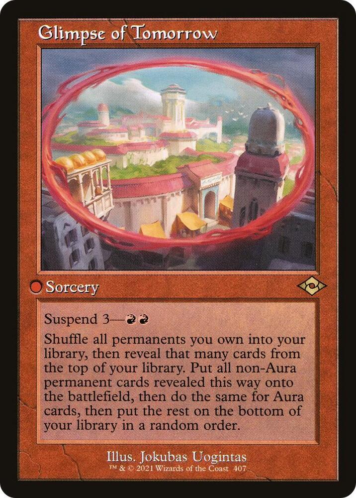 Glimpse of Tomorrow Retro Frame (Modern Horizons 2)  | Good Games North