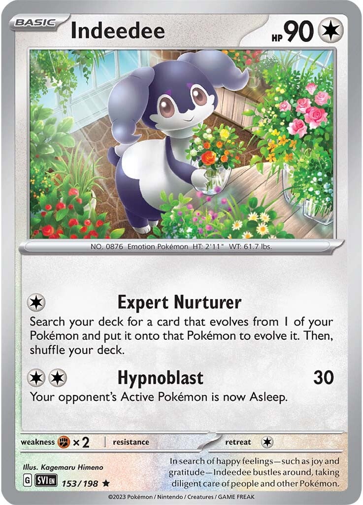 Indeedee (153/198) [Scarlet & Violet: Base Set] | Good Games North