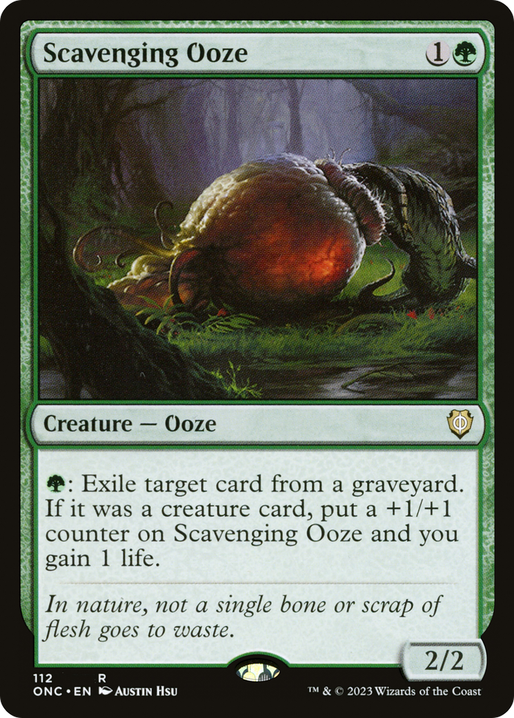 Scavenging Ooze [Phyrexia: All Will Be One Commander] | Good Games North