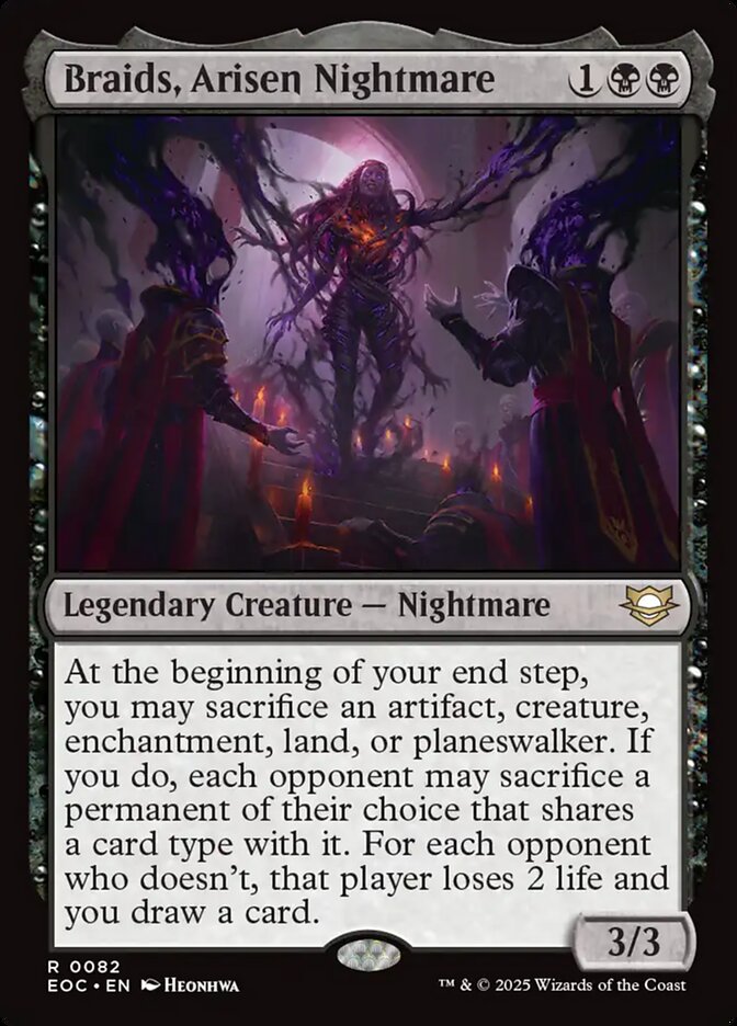Braids Arisen Nightmare 82 (Commander: Edge of Eternities)  | Good Games North