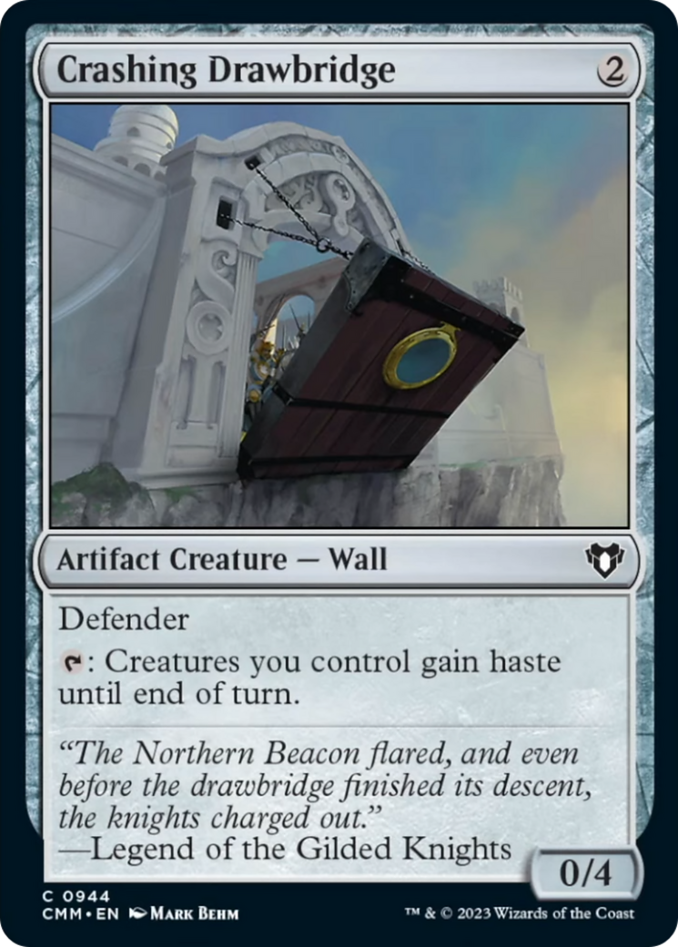 Crashing Drawbridge [Commander Masters] | Good Games North