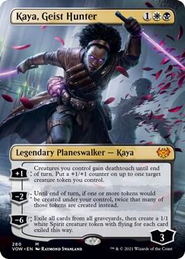 Kaya Geist Hunter Borderless (Innistrad: Crimson Vow)  | Good Games North