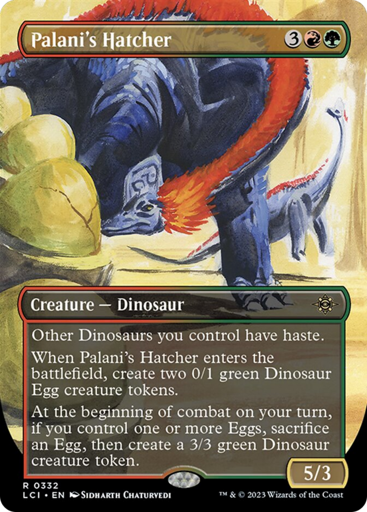 Palani's Hatcher (Borderless) [The Lost Caverns of Ixalan] | Good Games North